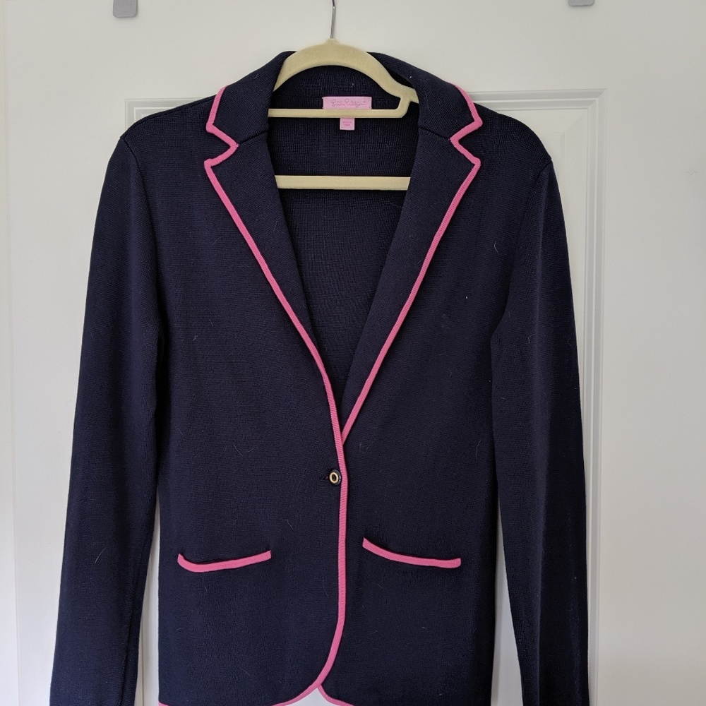 Lilly Pulitzer knit blazer